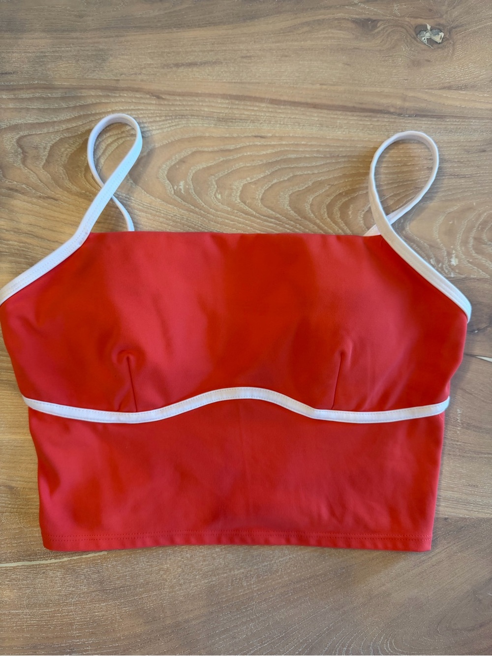 JoyLab Red Women’s Athletic Bra Top and Leggings - Picture 2 of 7